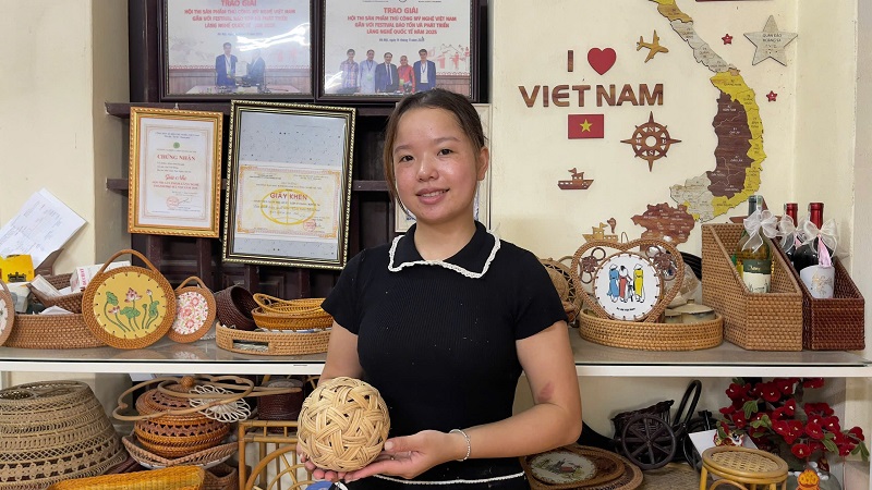 Mây tre đan Phú Vinh: Điểm chạm  Văn hóa Việt trên Bản đồ Quốc tế
